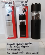 Młynek grawitacyjny do soli, pieprzu